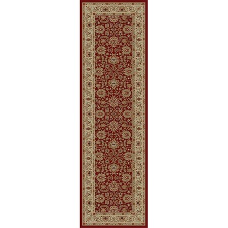 Concord Global 9 ft. 3 in. x 12 ft. 6 in. Ankara Mahal - Red 65508
